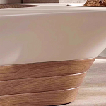 Журнальный столик фигурный со стеклянной столешницей Table Drop варинант исполнения - 5 | Loft Concept в Казани