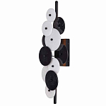 Бра светодиодное из черно-белых дисков Contrast Sample варинант исполнения - 3 | Loft Concept в Казани