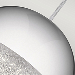 Подвесной светильник со сферическим плафоном из акрила с циркониевыми вкраплениями Kichler варинант исполнения - 6 | Loft Concept в Казани