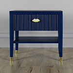 Прикроватная тумбочка с ящиком Elsa Dreams Blue варинант исполнения - 5 | Loft Concept в Казани