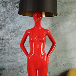 Лампа MANNEQUIN LAMP с абажуром созерцание силуэта варинант исполнения - 6 | Loft Concept в Казани