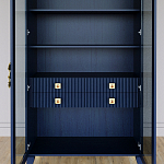 Дизайнерский шкаф витрина Elsa Dreams Blue с 4-мя ящиками варинант исполнения - 6 | Loft Concept в Казани