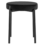 Табурет с мягким круглым сиденьем RIO Black варинант исполнения - 2 | Loft Concept в Казани