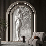 Барельеф NAKED варинант исполнения - 2 | Loft Concept в Казани