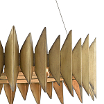 Люстра круглая с фактурным абажуром Graduated Heights варинант исполнения - 1 | Loft Concept в Казани