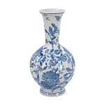 Ваза фарфоровая с синими цветочными мотивами Independence варинант исполнения - 2 | Loft Concept в Казани