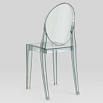 Прозрачный стул с серым оттенком LOUIS GHOST CHAIR варинант исполнения - 5 | Loft Concept в Казани
