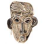 Арт-Объект из нитей Черно-Белый портрет Joana Schneider  варинант исполнения - 4 | Loft Concept в Казани