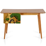 Письменный стол с принтом на ящиках Elise Desk варинант исполнения - 2 | Loft Concept в Казани