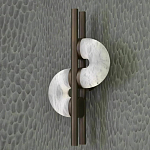 Бра  с фигурным мраморным рассеивателем Spiral of Warm Light варинант исполнения - 2 | Loft Concept в Казани