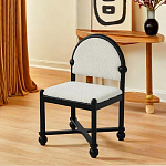 Дизайнерский стул деревянный с полукруглой спинкой Highquality варинант исполнения - 2 | Loft Concept в Казани