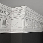 Карниз с орнаментом KO-27 варинант исполнения - 1 | Loft Concept в Казани