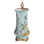 Ваза с птичкой из фарфора с бронзовыми элементами Garden of Eden варинант исполнения - 4 | Loft Concept в Казани