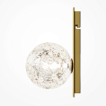 Бра с плафоном из прозрачного стекла с пузырьками воздуха Effervia варинант исполнения - 2 | Loft Concept в Казани