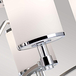 Люстра с белыми стеклянными плафонами в форме цилиндра Feiss варинант исполнения - 8 | Loft Concept в Казани