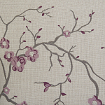 Кресло с изображением сакуры Aubrey Classical Armchair beige flax варинант исполнения - 4 | Loft Concept в Казани