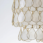 Подвесной светильник с декором из натуральной морской ракушки Iridescent Light варинант исполнения - 9 | Loft Concept в Казани