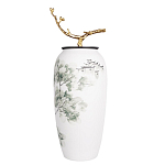 Декоративная ваза белая Serengeti варинант исполнения - 2 | Loft Concept в Казани