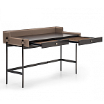 Письменный стол прямоугольный с 2-мя выдвижными ящиками Bristol варинант исполнения - 1 | Loft Concept в Казани