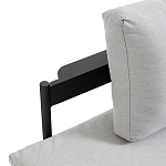 Диван-шезлонг черный Annet варинант исполнения - 3 | Loft Concept в Казани