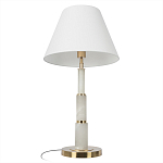 Настольная лампа с белым конусовидным абажуром More Tender варинант исполнения - 3 | Loft Concept в Казани