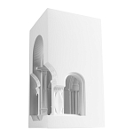 Встраиваемый в стену гипсовый светильник под покраску с арками и рельефными колоннами Antiquity Athena варинант исполнения - 4 | Loft Concept в Казани