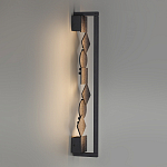 Бра вертикальное с черными кругами и квадратами Gravyura варинант исполнения - 4 | Loft Concept в Казани