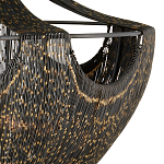 Люстра в форме колокола с декором из тонких железных нитей Jagged Pattern варинант исполнения - 1 | Loft Concept в Казани