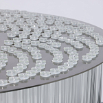 Люстра круглая с прозрачными стеклянными трубками Nembus варинант исполнения - 10 | Loft Concept в Казани