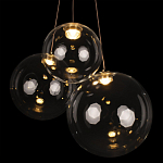 Подвесной светильник Ring прозрачное стекло варинант исполнения - 1 | Loft Concept в Казани