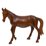 Статуэтка из дерева суар дикая лошадь Wild Horses варинант исполнения - 1 | Loft Concept в Казани