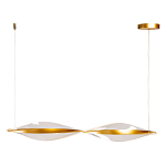 Люстра линейная с изогнутым плафоном Wave Line варинант исполнения - 2 | Loft Concept в Казани