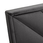 Кровать серая с подъемным механизмом Adelaide варинант исполнения - 3 | Loft Concept в Казани