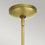  Люстра с прозрачными рифлеными цилиндрическими плафонами Kichler варинант исполнения - 20 | Loft Concept в Казани