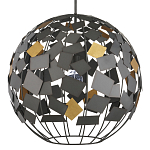 Люстра в форме сферы с декором из металлических квадратов Path to the Stars варинант исполнения - 2 | Loft Concept в Казани