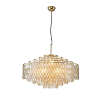 Люстра многоярусная с декором из натуральной морской ракушки Iridescent Light варинант исполнения - 10 | Loft Concept в Казани