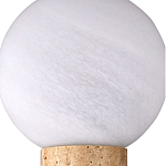 Бра цилиндрической формы с 2-мя плафонами белого цвета Marble Glow варинант исполнения - 4 | Loft Concept в Казани