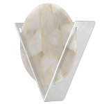 Бра светодиодное с диском из кварца Vendetta варинант исполнения - 2 | Loft Concept в Казани