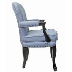 Кресло Aubrey Classical Armchair blue flax варинант исполнения - 1 | Loft Concept в Казани