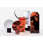 Дизайнерский держатель для фотографий Poltronova Ofelia Rosso Francia Photo Holder варинант исполнения - 6 | Loft Concept в Казани