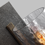 Бра с цилиндрическим плафоном из прозрачного рифленого стекла Feiss варинант исполнения - 2 | Loft Concept в Казани