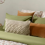 Чехол на подушку с макраме бежевого цвета Macrame варинант исполнения - 7 | Loft Concept в Казани