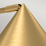 Бра с широким конусным плафоном с золотистой внутренней стороной Alora Mood варинант исполнения - 7 | Loft Concept в Казани