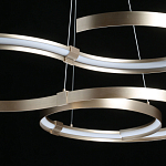 Люстра подвесная светодиодная в виде волнообразной ленты Ribbon Vortex варинант исполнения - 22 | Loft Concept в Казани
