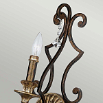 Бра в форме свечи и подвесками в классическом стиле Quoizel варинант исполнения - 2 | Loft Concept в Казани