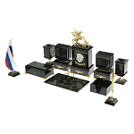 Настольный письменный набор из нефрита в подарочной коробке Victorious варинант исполнения - 2 | Loft Concept в Казани