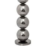 Торшер с основанием в виде металлических сфер Balance Floor Lamp Black варинант исполнения - 2 | Loft Concept в Казани