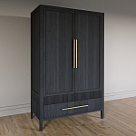 Шкаф платяной Primo с выдвижными ящиками шпон Светлый дуб варинант исполнения - 3 | Loft Concept в Казани