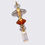 Подвесной светильник с плафонами разной формы Geometry Glass варинант исполнения - 2 | Loft Concept в Казани