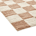 Ковер с шахматным принтом Chess Layout из хлопка варинант исполнения - 3 | Loft Concept в Казани